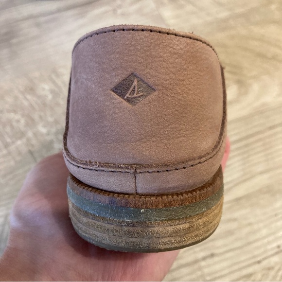 Sperry Top-Sider Women’s Seaport Levy Leather Memory Foam Slip on Loafer - Picture 3 of 5